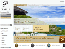 Tablet Screenshot of luxusreisen.tv